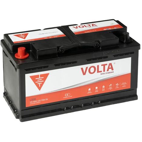 Batería de Coche 95Ah 720A EN Standard +Izq Volta L950I