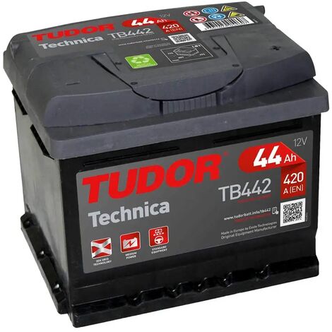 Tudor TB442 Batería de Coche 44Ah 420A EN