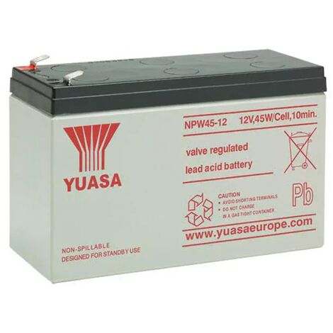 Batería Yuasa NPW45-12 8,5Ah 12V