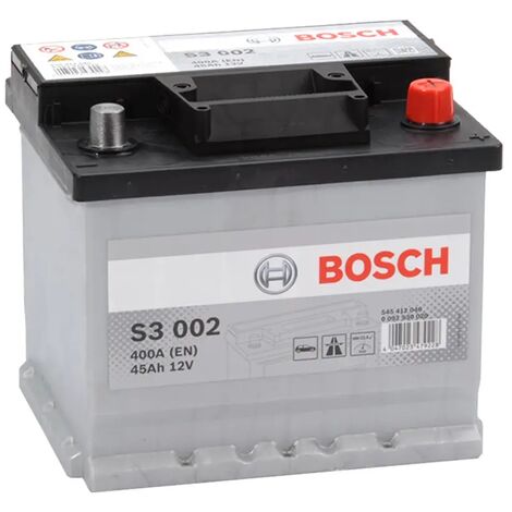 Batería de Coche Bosch S3002 45Ah 400 A EN