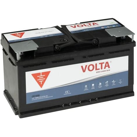 Batería de Coche 100Ah 870A EN Blue Volta CB1000D