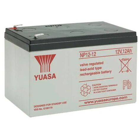 Batería Yuasa NP12-12 12Ah 12V
