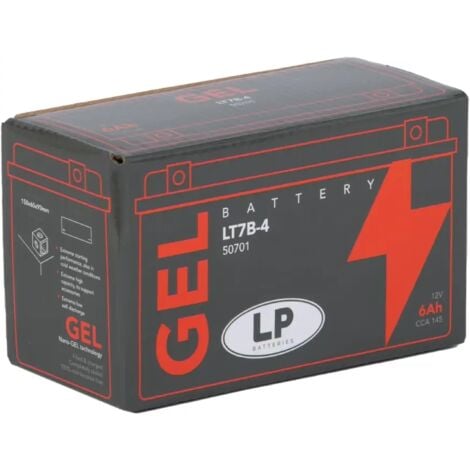 Batería de Moto 6,5Ah 12V LP LT7B-4