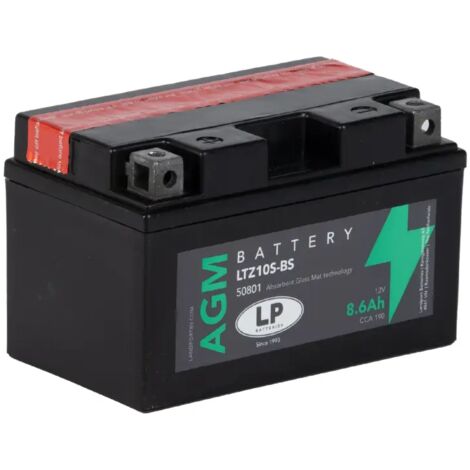 Batería de Moto 8,6Ah 12V LP LTZ10S-BS