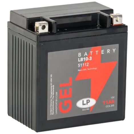 Batería de Moto 10Ah 12V LP LB10-3 (1/3)