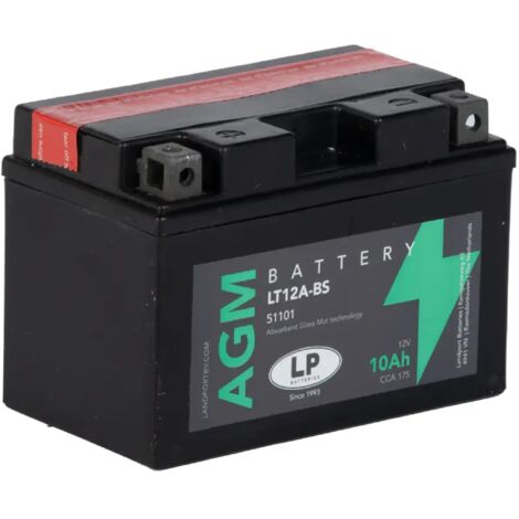 Batería de Moto 10Ah 12V LP LT12A-BS
