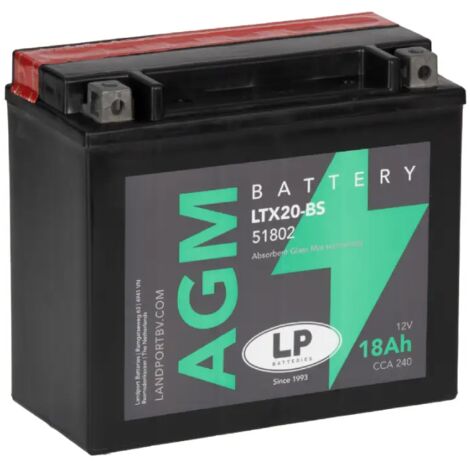 Batería de Moto 18Ah 12V LP LTX20-BS (1/2)