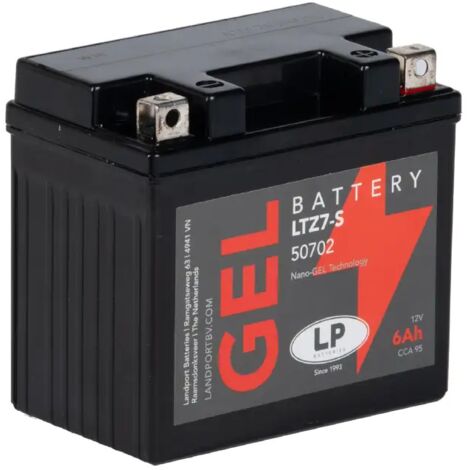 Batería de Moto 6Ah 12V LP LTZ7-S (1/3)