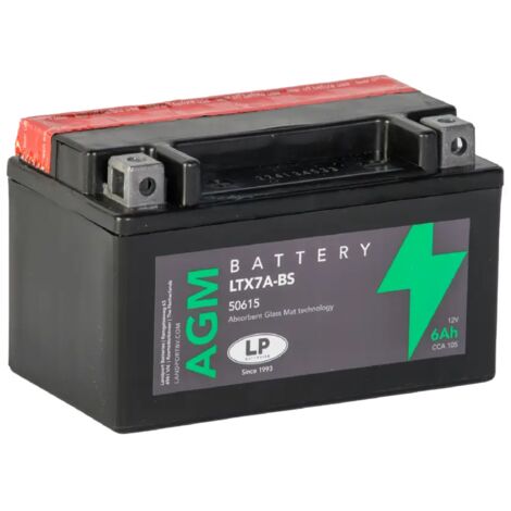 Batería de Moto 6Ah 12V LP LTX7A-BS
