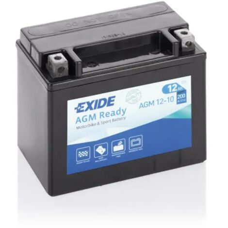 Batería De Moto Exide AGM12-10 (12V 10Ah)