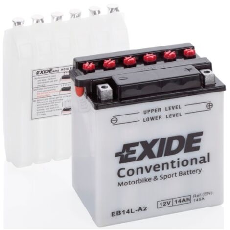 Batería Tudor YB14L-A2 para moto Exide