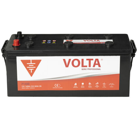 Batería de camión PROFESSIONAL 140AH 950A Borne +Dcha. Medidas 512x186x219mm (1/2)