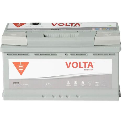Batería de Coche 100Ah 940A EN Volta S1000D Silver