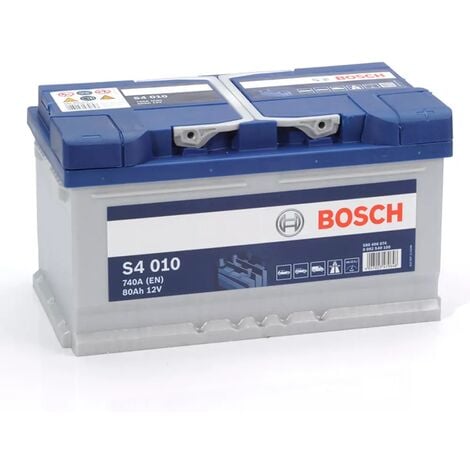 Batería de Coche Bosch 80Ah 740A EN S4010 borne + dcha