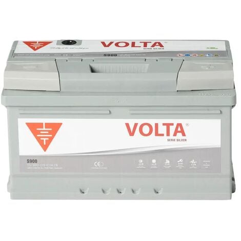 Batería de Coche 90Ah 820A EN Silver Volta S900D