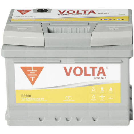 Batería de Coche Start Stop EFB 60Ah 570 A EN Volta SS600D