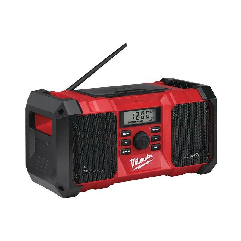 Radio de chantier MILWAUKEE M18 JSR-0 - Sans batterie, ni chargeur -  4933451250