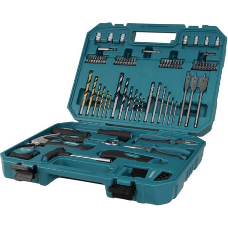 Coffret d'outillage renforcé - 80 accessoires - MAKITA - E-15104