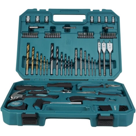 Coffret d'outillage renforcé - 80 accessoires - MAKITA - E-15104