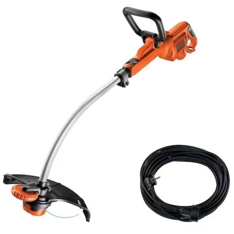 Black&Decker – Coupe-bordure électrique 700W 33cm – Fil HDL Heavy Duty – Transmission bi-étagée E-Drive pour herbes denses – Tête pivotante - GL7033CAKIT-QS