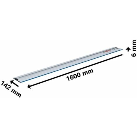 Rail de guidage 1,6m FSN 1600 pour scie circulaire - BOSCH - 1600Z0000F