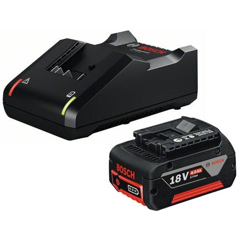 Batterie BOSCH GBA 18V 4.0 Ah + Chargeur 18V-40 Professional