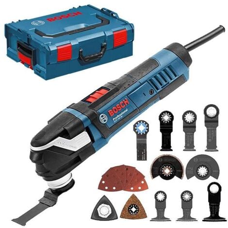 Découpeur ponceur BOSCH GOP40-30 Starlock Plus - 0601231001 - 400W - Plus 15 accessoires