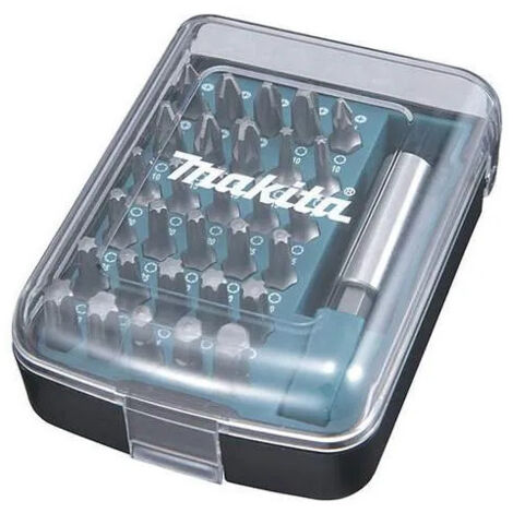 Makita – Coffret 31 embouts pour visseuse – Longueur 25 mm – Empreinte torx T10/T15/T20/T25 – Pour bois dur et béton armé – D34936