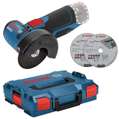 Bosch GWS 12V-76 Professional Meuleuse 12 V Noir Bleu