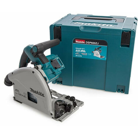 Scie plongeante MAKITA DSP600ZJ - 18 V - Li-ion - Ø165 mm - Sans batterie, ni chargeur