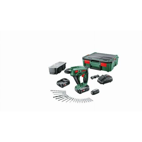 Bosch – Perforateur sans fil 18V 1,4 kg – Mécanisme de frappe pneumatique – Perçage béton 10 mm – 60395230K