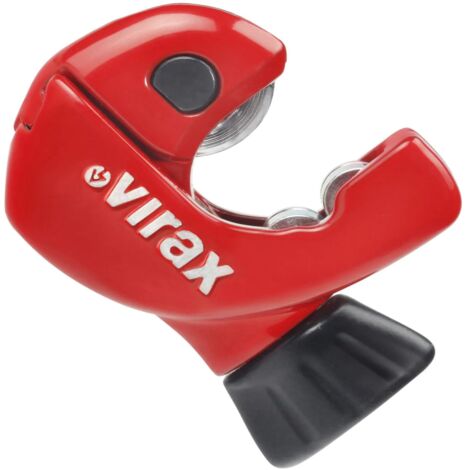 Virax – Pince coupe-tube cuivre 3-16 mm – Encombrement réduit pour tube en place – Coulisseau à bouton molette – Épaisseur max 2 mm