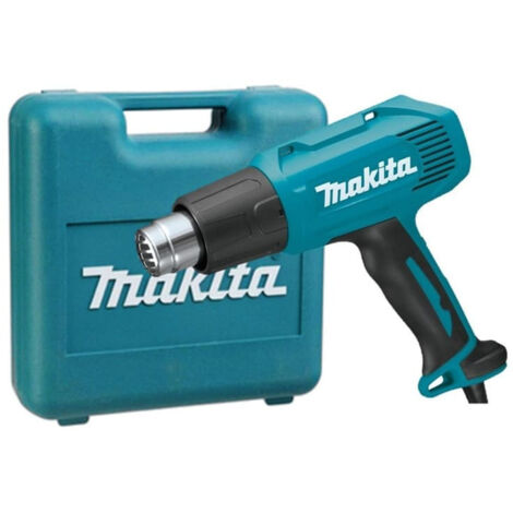 Makita – Décapeur thermique 1600W – Température 350/500 °C – Débit d'air 300/500 l/min – Pour enlèvement peinture et moulage plastiques - HG5030K