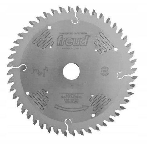 Lame de scie circulaire Ø160mm – 48 dents pour panneaux revêtus – F03FS07411 – Épaisseur 2,2mm, largeur 1,6mm, angle 38° – Freud