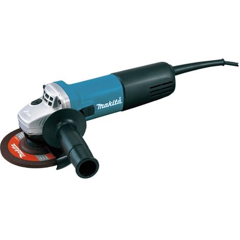 Makita – Meuleuse 125 mm 840 W – Anti-redémarrage pour sécurité – Démarrage progressif – Coupe céramique, brique et pierre - 9558HNRG