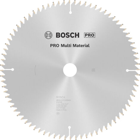 Lame de scie circulaire Bosch MultiMaterial 305x3,2x30 80Z - 2608640452