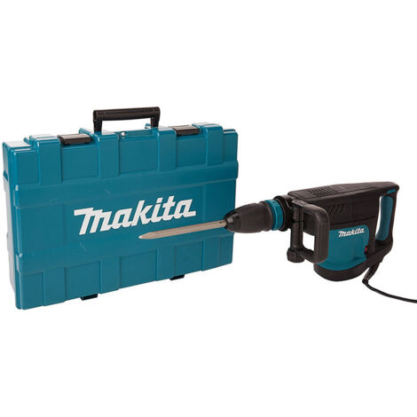 Makita – Marteau burineur SDS-Max 1510W 19.1 J – Force de frappe 19.1 J pour béton armé – Réglage électronique de la fréquence de frappe – HM1203C