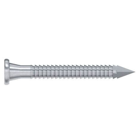 Simpson Strong Tie – Pointe annelée électrozinguée 4x50mm – Boîte de 250 pointes pour bois massif et composite – Haute résistance à l'arrachement