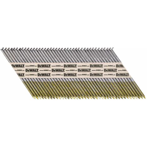 Pointes crantées standard DEWALT 2,8 x 75 mm - Boite de 2200 - DNPT28R75Z