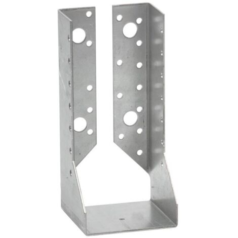 Simpson Strong Tie – Sabot de charpente à ailes intérieures 76x152x76mm – Acier galvanisé 2mm – Installation rapide pour solives et poutres