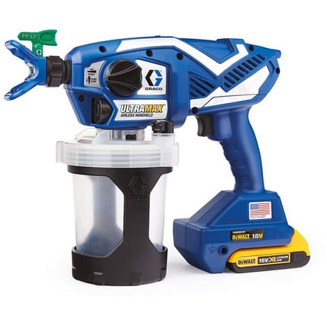 Pulvérisateur Airless portatif GRACO 17P258 138 bar 18V 2Ah Li-Ion