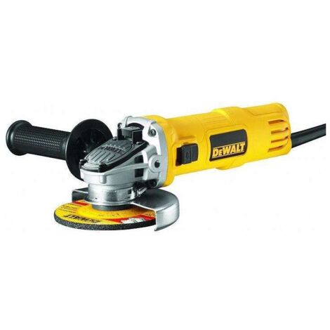 Dewalt – Meuleuse d'angle 125mm 950W DWE4117QS – Vitesse 12000 tr/min – Protection contre le redémarrage – Pour béton armé et métal