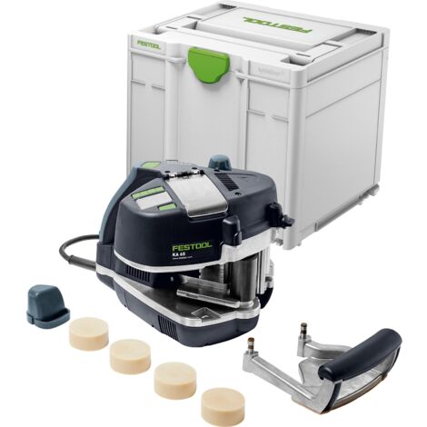 Plaqueuse de chants FESTOOL CONTURO KA 65-Plus + Plateau de guidage - 577836