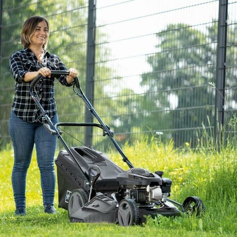 Tondeuse thermique de 53 cm Black édition TT224-53ATG - SCHEPPACH - avec Bidon d'huile - 58112079953