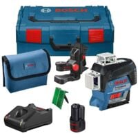 Laser BOSCH GLL 3-80 CG 360° en L-BOXX - 0601063T00