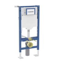 Bâti-support WC suspendu 112cm – Autoportant Geberit Duofix Sigma – Fixation murale et sol – Réservoir à encastrer isolé
