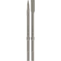 Bosch – Set de 4 burins SDS-Max pour béton armé – Burins auto-affûtants – Capacité d'enlèvement 30% supérieure – 2607017368
