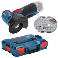 Bosch GWS 12V-76 Professional Meuleuse 12 V Noir Bleu