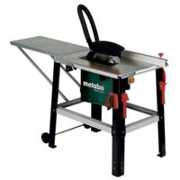Metabo – Scie circulaire sur table 2000W Ø315 mm – Moteur à induction silencieux – Réglage de la hauteur et inclinaison de la lame – Pour bois dur