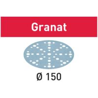 Festool – Boîte de 100 disques abrasifs Granat P120 150mm – Pour laques modernes et supports durs – Système MULTI-JETSTREAM 2
